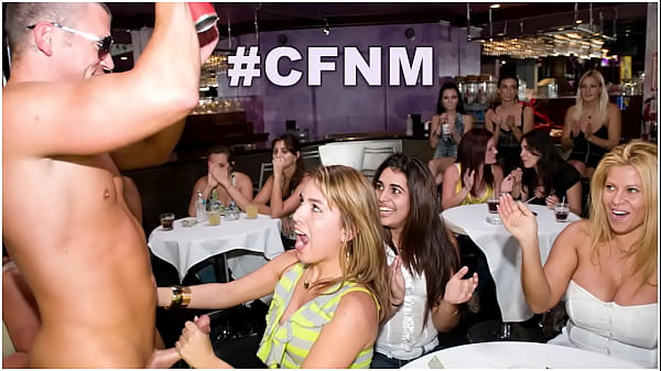 Dancingbear - Gang Of Slutty Bitches Losing Their Minds Over Big Swinging Dicks! #cfnm #party thumbnail