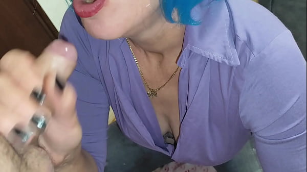 Play MP4 - Stepmom wants Sperm and Cum Facial of Halloween