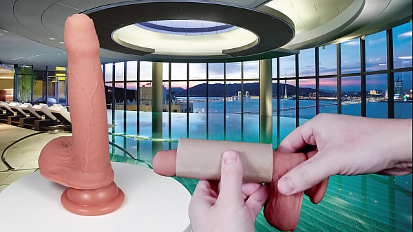 The Lifeguard by_FUKENA RealisticUncircumcised Dual Density Silicone Dildo