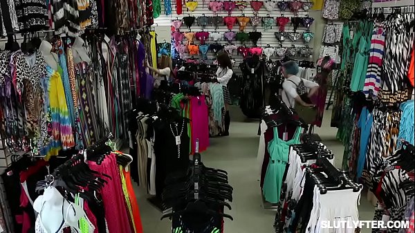 Sexy shoplifter gets accused of stealing so the lp officer conduct a strip search