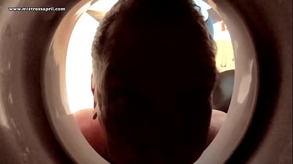 Play MP4 - Dominatrix Mistress April - using my restrained slave