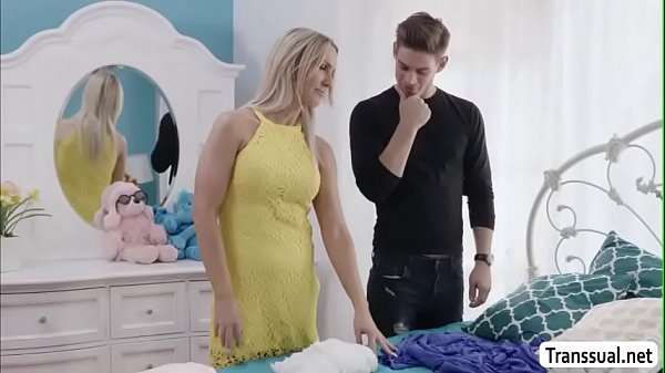 Hot Transbabe Kayleigh Coxx can handle riding dudes big cock 