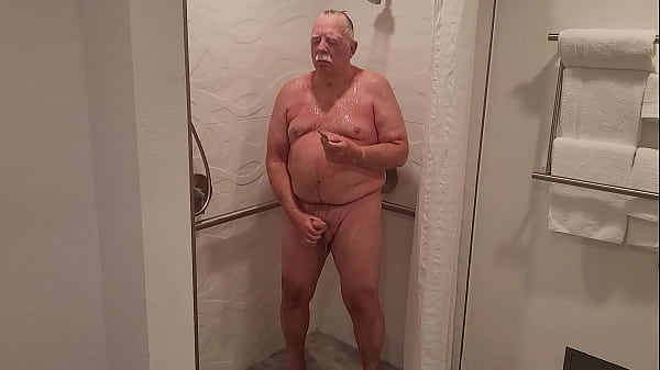 Grandpa_Taking aSexy Shower