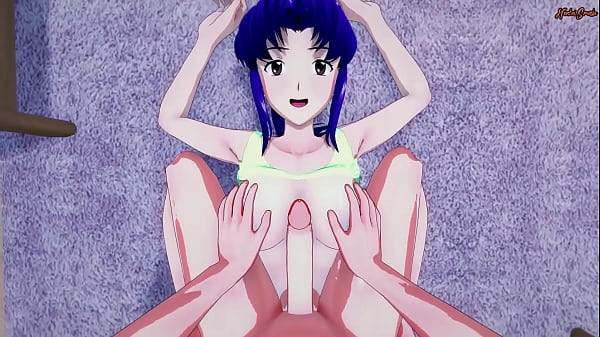 Misato Pov Sucks Your Dick And Gives You A Tit Job. thumbnail