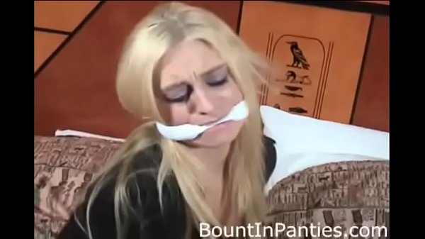 Play MP4 - I am bound up tight in nothing but lingerie and stockings