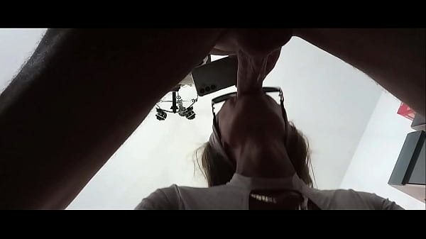 Preview - Milf gives a quick blowjob with a cum explosion in her mouth