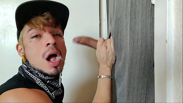 Leo Bulgari Eats A Straight's Cock In The Gloryhole Of His House!!! thumbnail