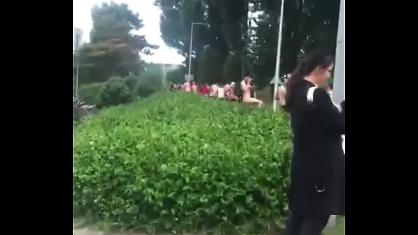 naked ride outside in public