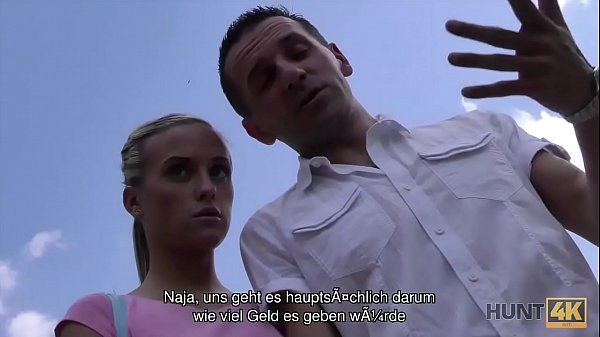 HUNT4K. Fast ihre Geldbörse verloren, aberverrückten Sex_gefunden