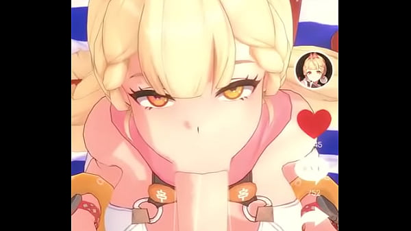 Alice sucks a dick while looking at the camera 