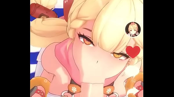 Alice sucks a dick while looking at the camera