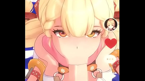 Alice sucks a dick while looking at the camera 