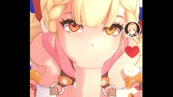 Alice sucks a dick while looking at the camera 