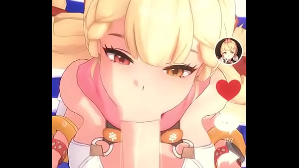 Alice gives a blowjob on camera. ZENLESS ZONE ZERO