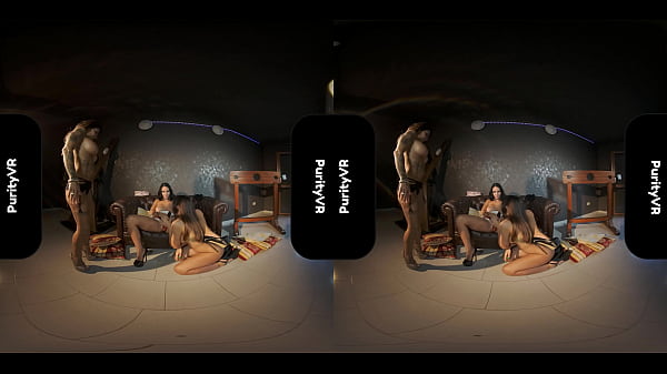 Two Milfs Bang a 18Teen with Strap On