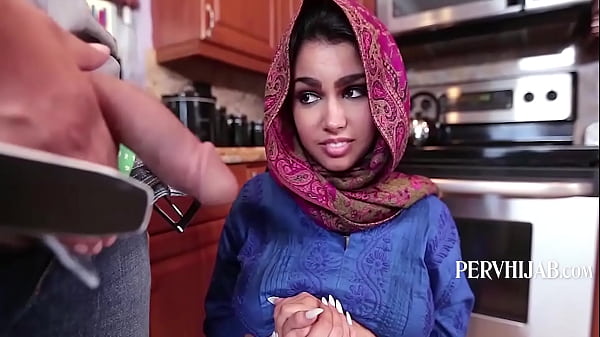 Desperate arab exchange student was read to do anything