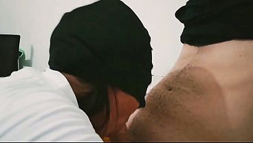 she arrives tired from work and what she wants is to suck my dick she's from canada 