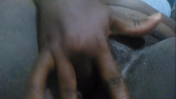 City slut plays with her pussy 