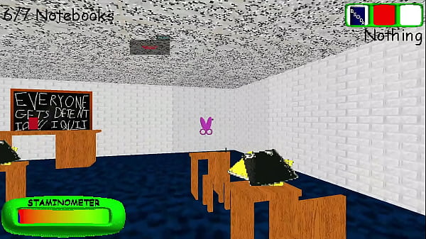 How to beat baldi's a walkthrough