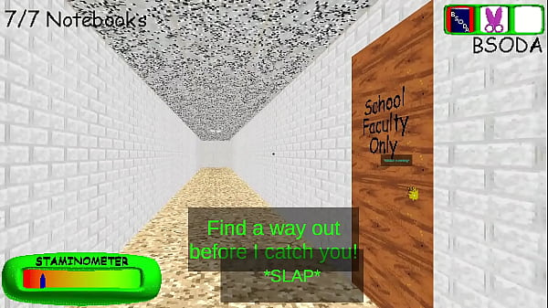 How to beat baldi's a walkthrough