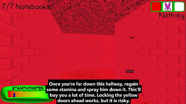 How to beat baldi's a walkthrough