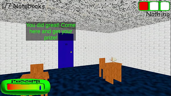 How to beat baldi's a walkthrough 