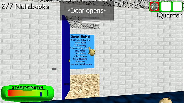 How to beat baldi's a walkthrough