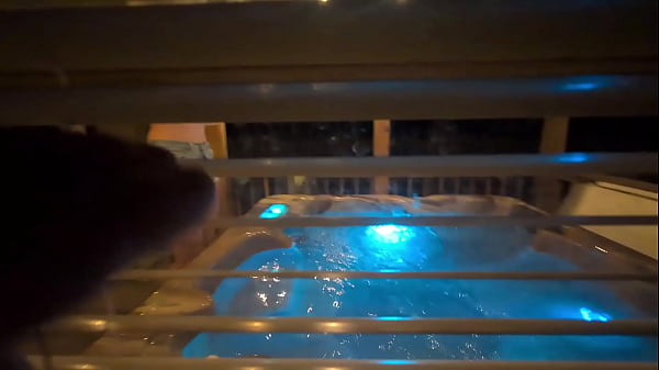 Wife Has Public Outdoor Orgasm In The Hot Tub thumbnail