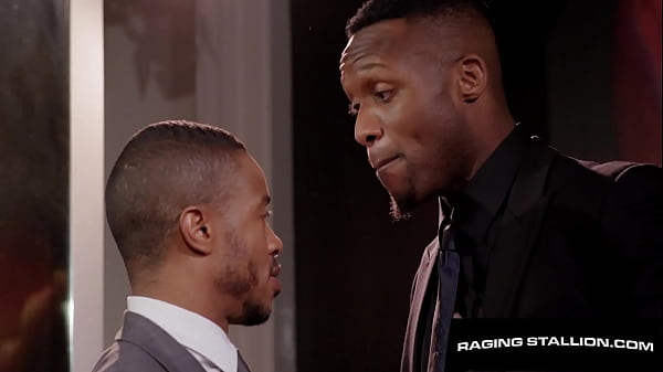 Play MP4 - Chiseled Hot Chocolate Pound Out At Work - Andre Donovan&comma; Jake Waters - RagingStallion