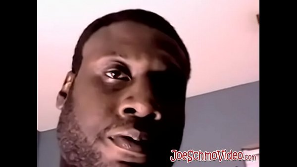 Interracial blowjob ends with cumshot 