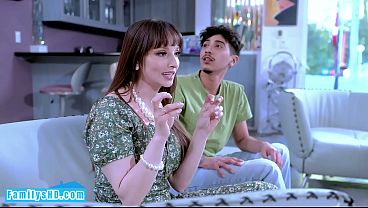 Her Slutty Stepmama Drains My Balls on Her Face While GF Packs Her Shit and Leaves 