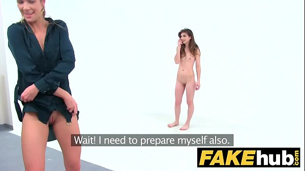 Female Agent Naked photo shoot ends_in masturbation and_pussy licking