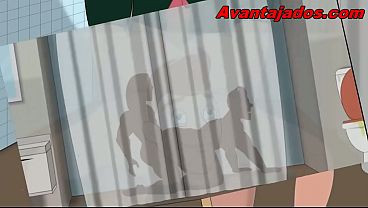 Pervertido Pauzudo no Desenho Porno Gay