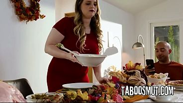 Pawg Stepmom Fucking With Stepson During Thanksgiving Dinner thumbnail