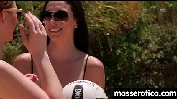 Sensual oil massage turns to hot lesbian action 10