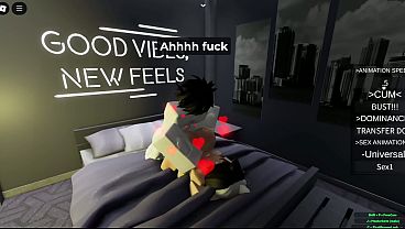 Roblox cute puupygirl has fun in condo