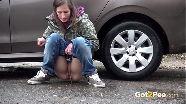 Got2pee Brings Another Desperately Peeing Girl In Fast And Slow - Featuring Big Puddle thumbnail