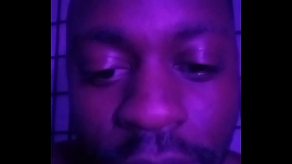 Purple lights while naked 6 