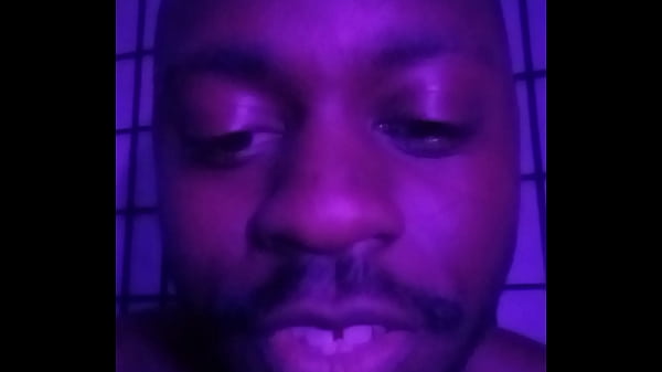 Purple lights while naked 6 