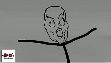 Bbc stickman flamboyantly devours the puss 