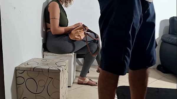 Play MP4 - Flash of dick in the dentist's waiting room and she groped it&period;