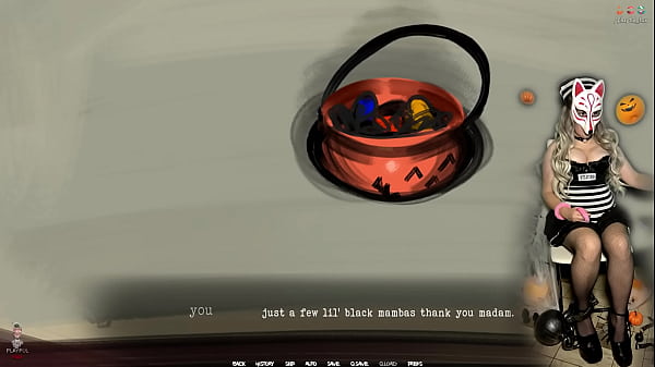 Halloween cartoon porn game playthrough by playful fox haunted by nathalie