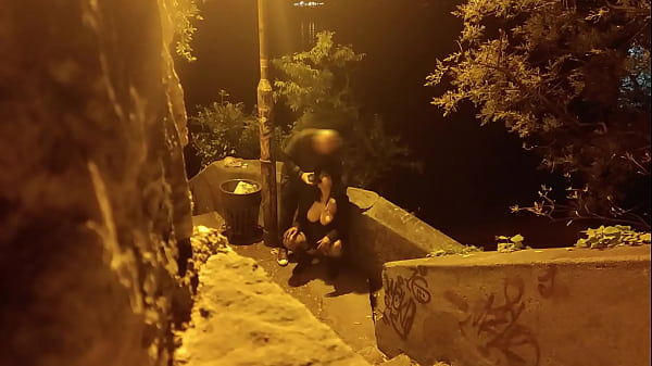 Wife Humiliated With Dildo Sucking Outdoor In Hot Lingeri, Spread Legs No Panty Training Slut Wife thumbnail