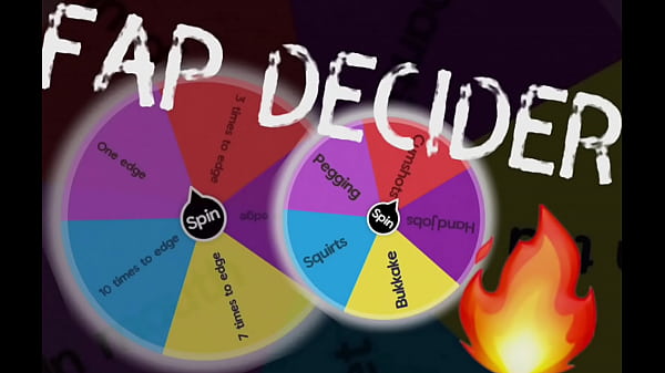 FAP DECIDER. MAKE YOUR_FAP TASK FOR EVERYDAY