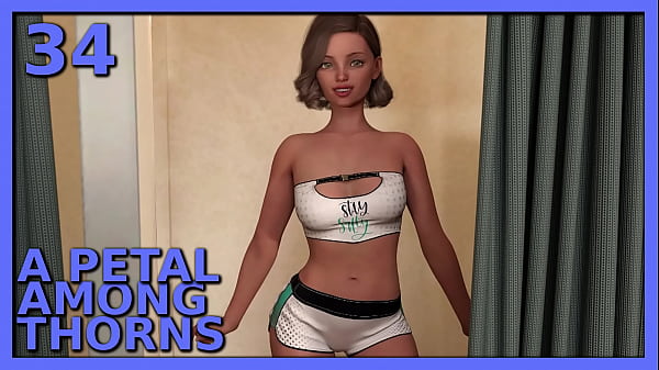 A PETALAMONG THORNS 34Trying_on new and sexy_outfits