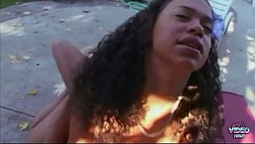 Those cute small tits become the most glamorous things as soon as she steps outdoor