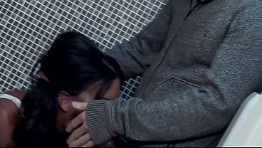 Horny Babe Seduced Lost Man In Public Loo, Sucks Big Cock And Riding It Wild thumbnail