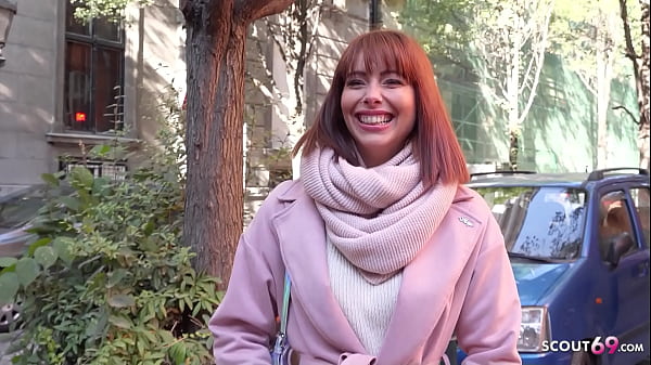 German scout skinny teen talk to rough sex at model job by huge cock agent