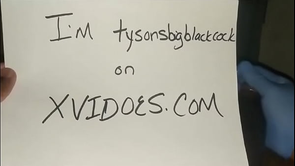 Tysonsbigblackcock - Verification XVideos.com #18 Stroking Big Black Cock - Jan 18, 2024