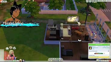 Sims 4 more daily life and having sex on the table and bed 